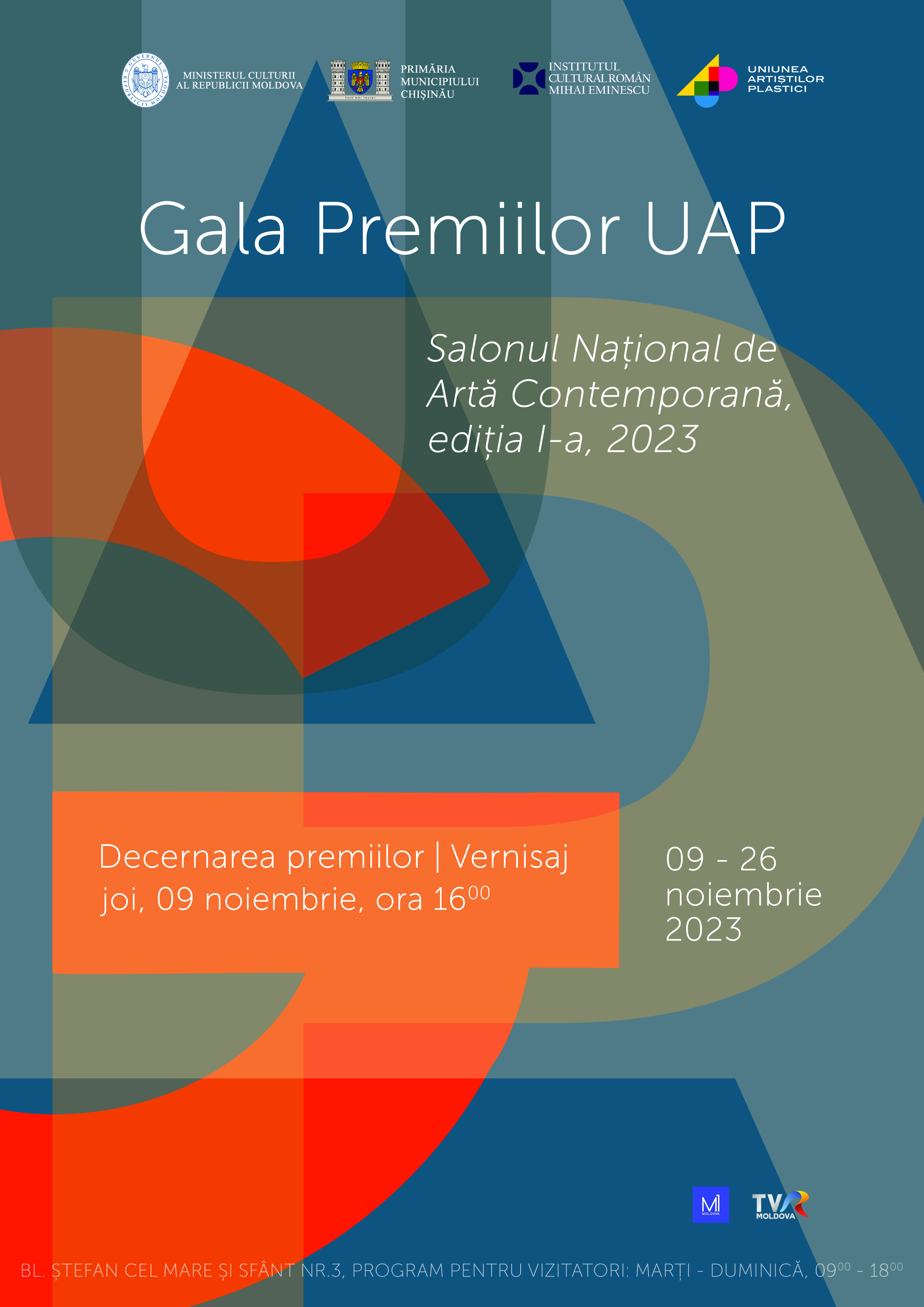 Comunicat de Presă. Gala Premiilor Uniunii Artiștilor Plastici din R. Moldova